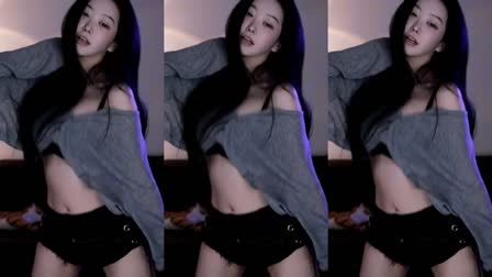 Afreecatv하니니用表情跳加特林热舞20250413Hot Dance